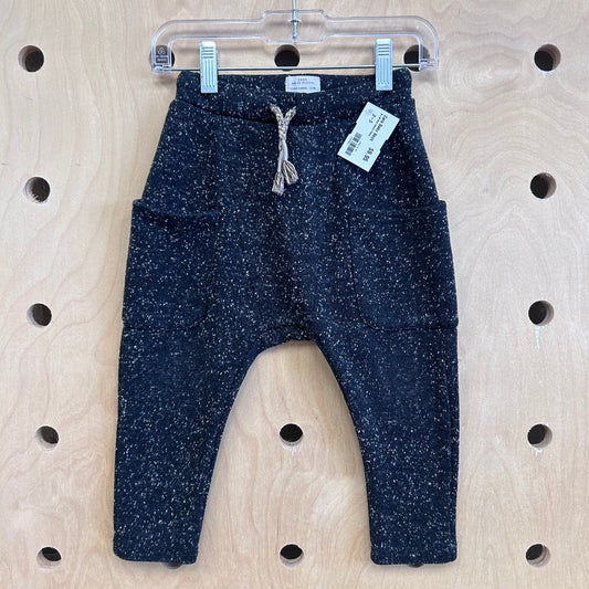 B+W Knit Harem Pants