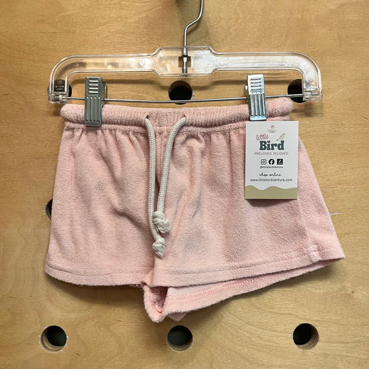 Pink Terry Shorts
