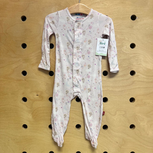 Pink Modal Stars/Mice Footies