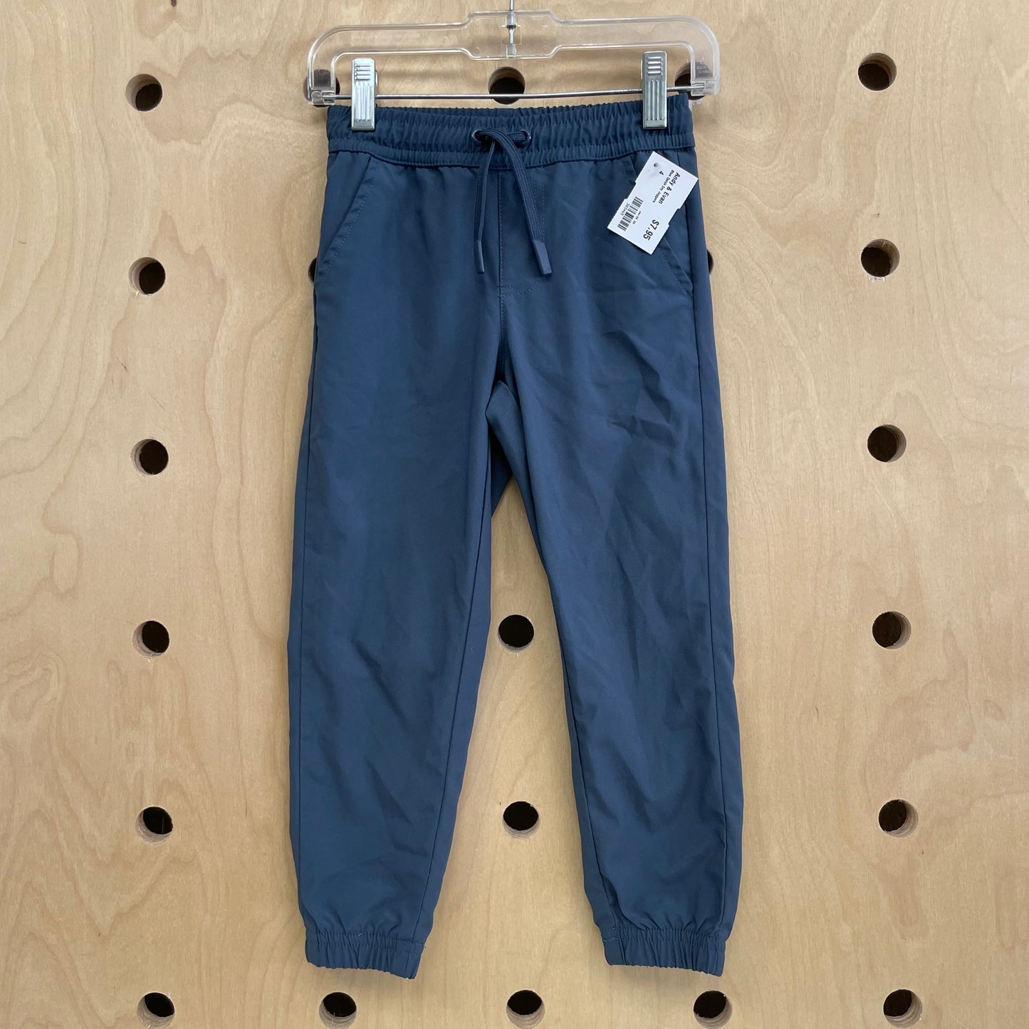 Blue Quick Dry Joggers