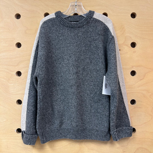 Grey & Beige Sweater