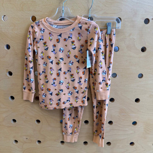 Orange Peanuts PJ's