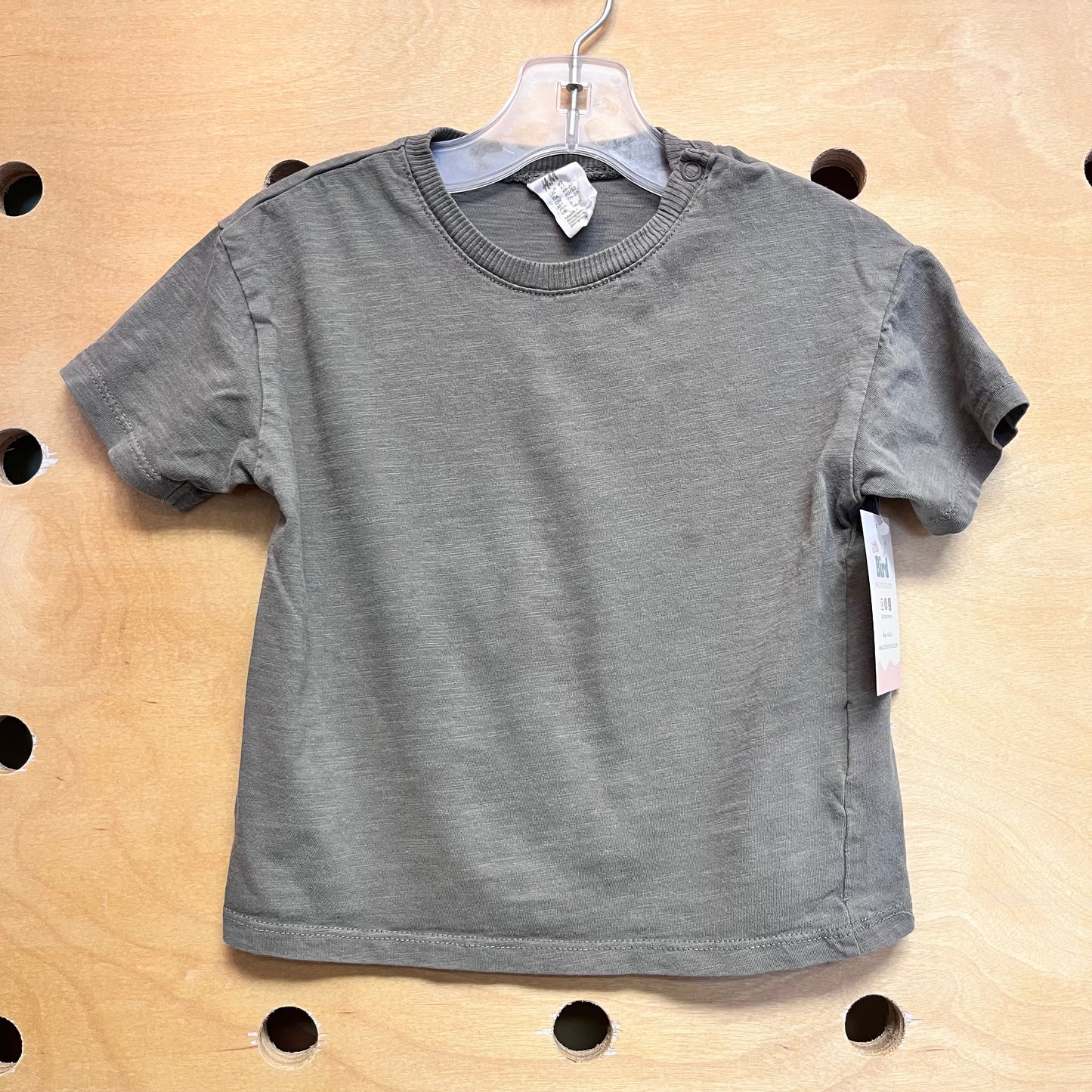 Grey Cotton Tee
