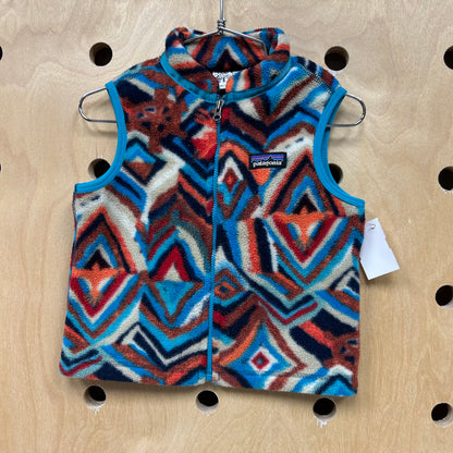 Synchilla Vest Blue Print