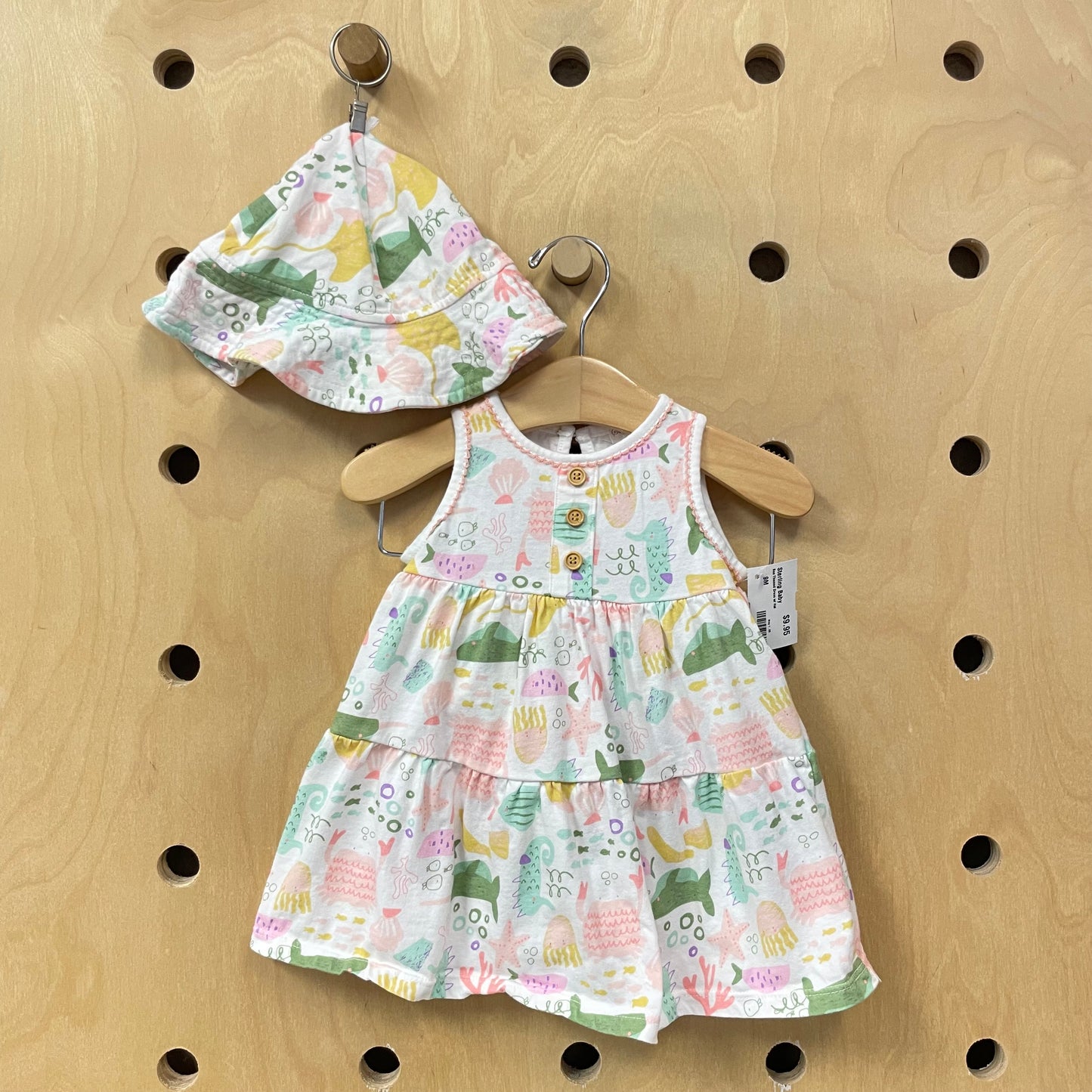 Sea Themed Dress w/ Hat