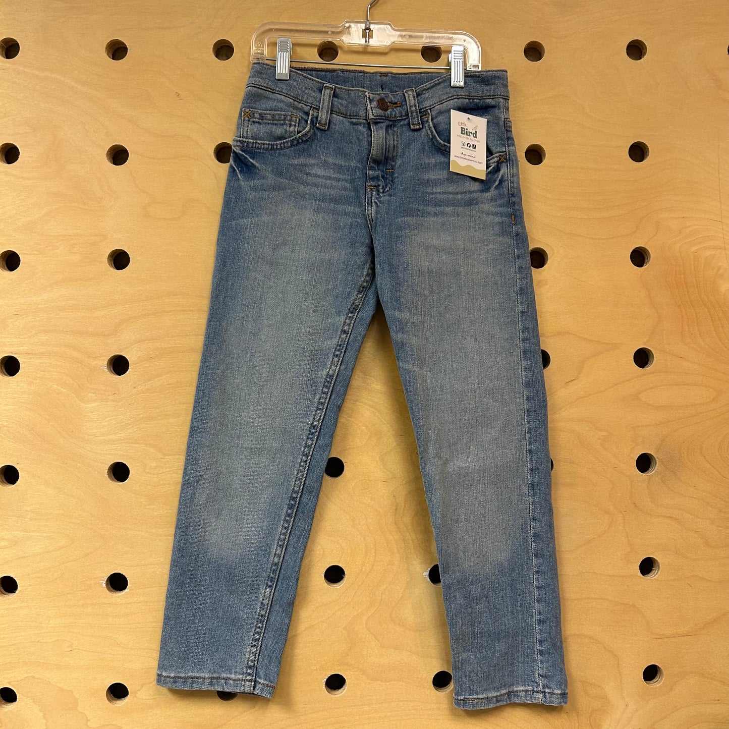 Lightwash Straight Leg Denim
