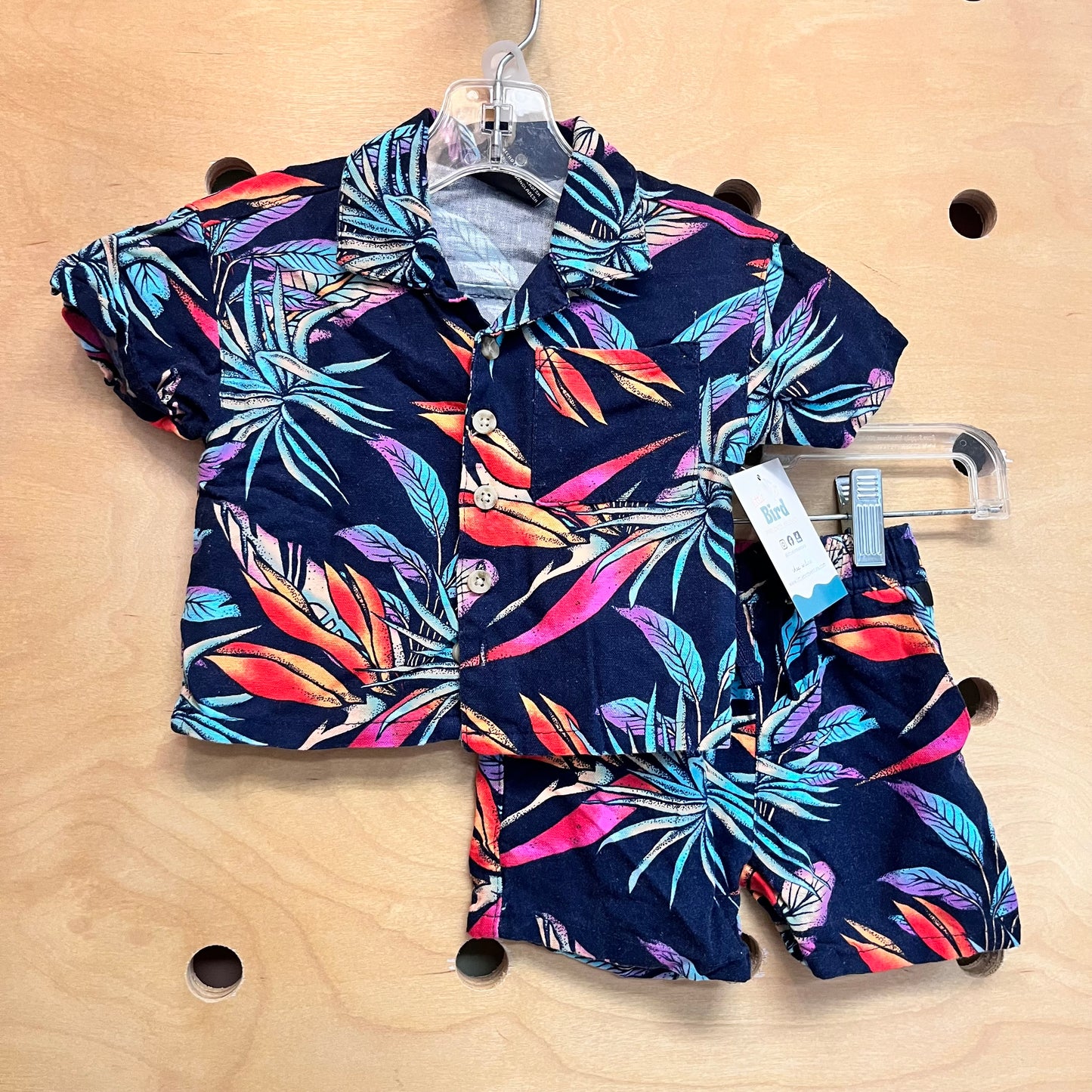 Linen Birds of Paradise Outfit