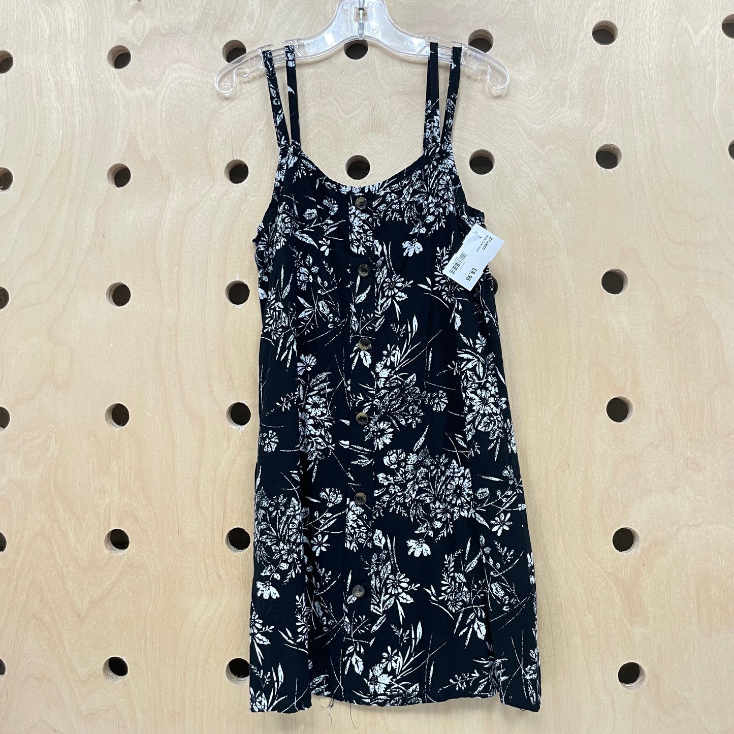 Black Floral Dress