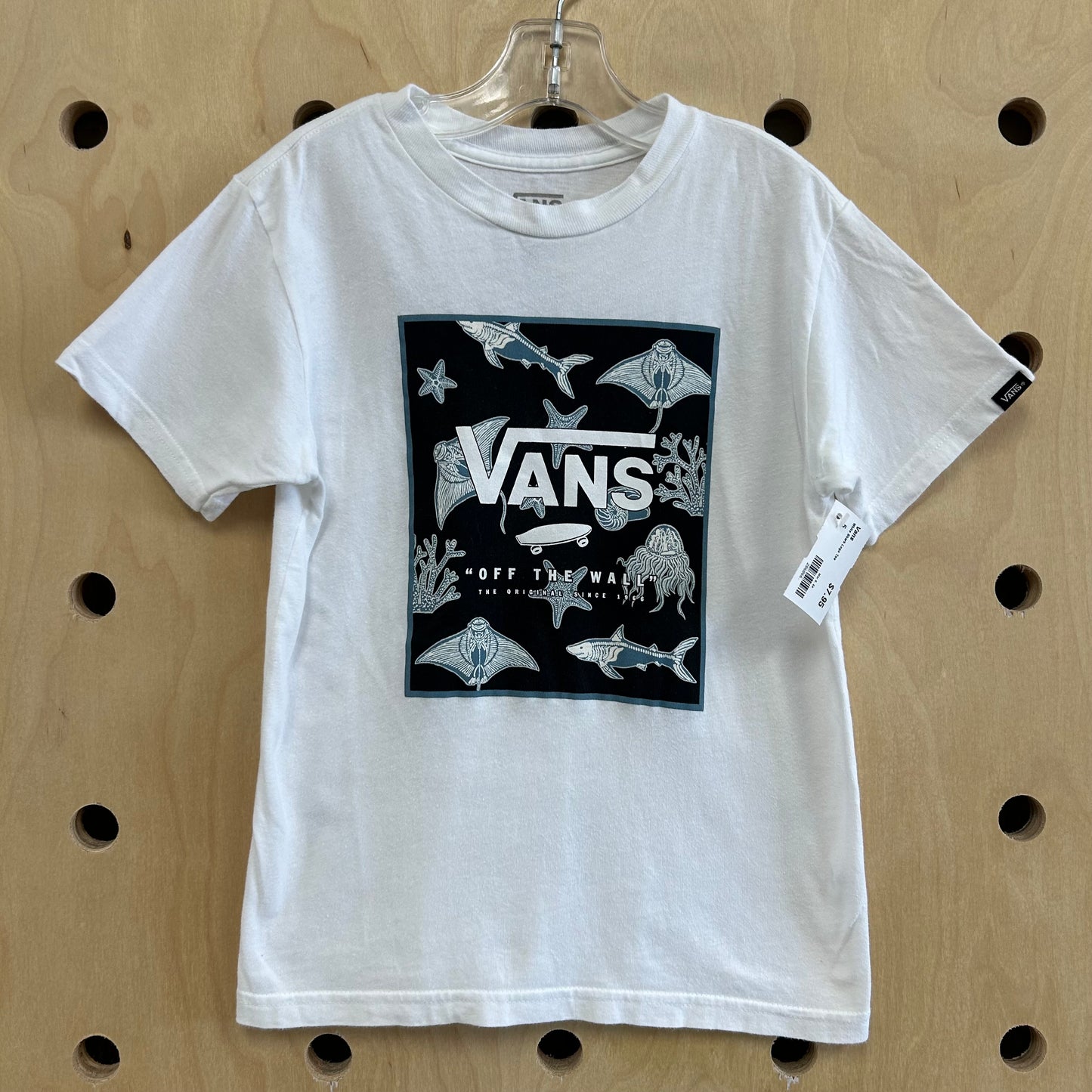 White Shark Logo Tee