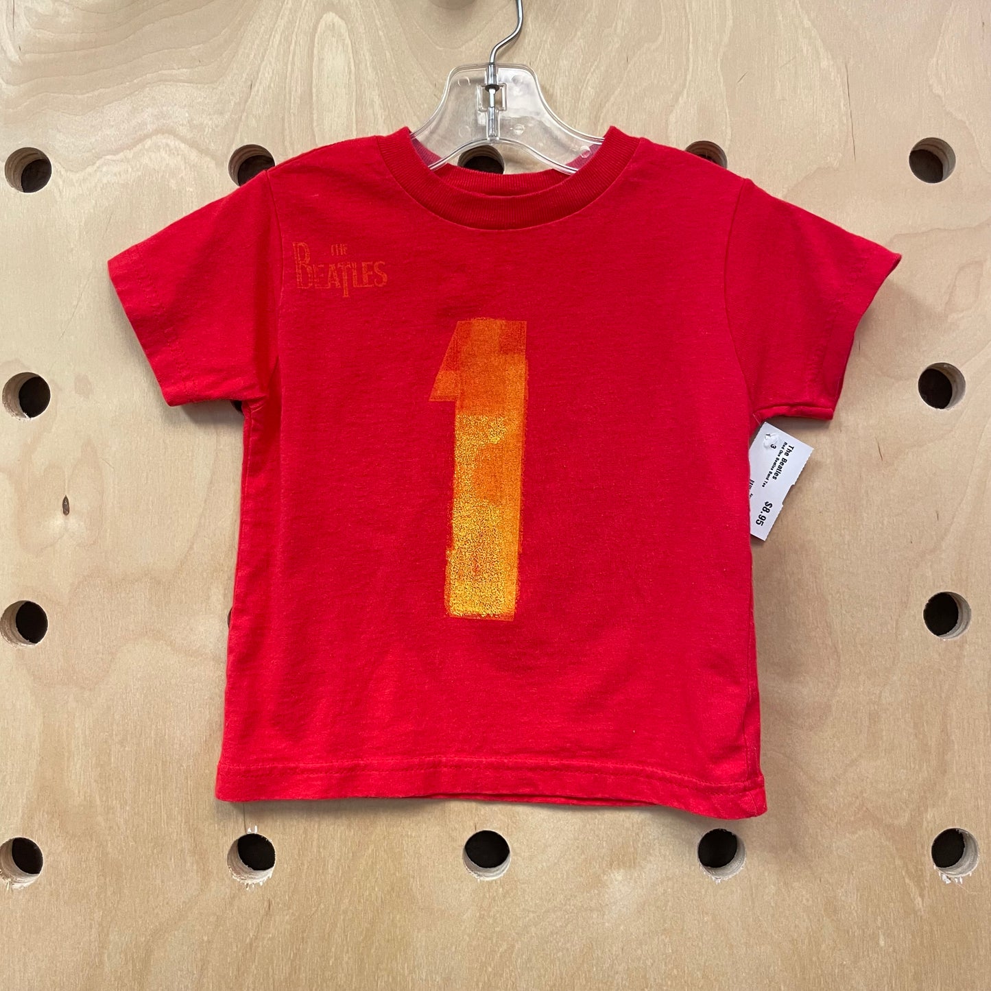 Red One Beatles Band Tee