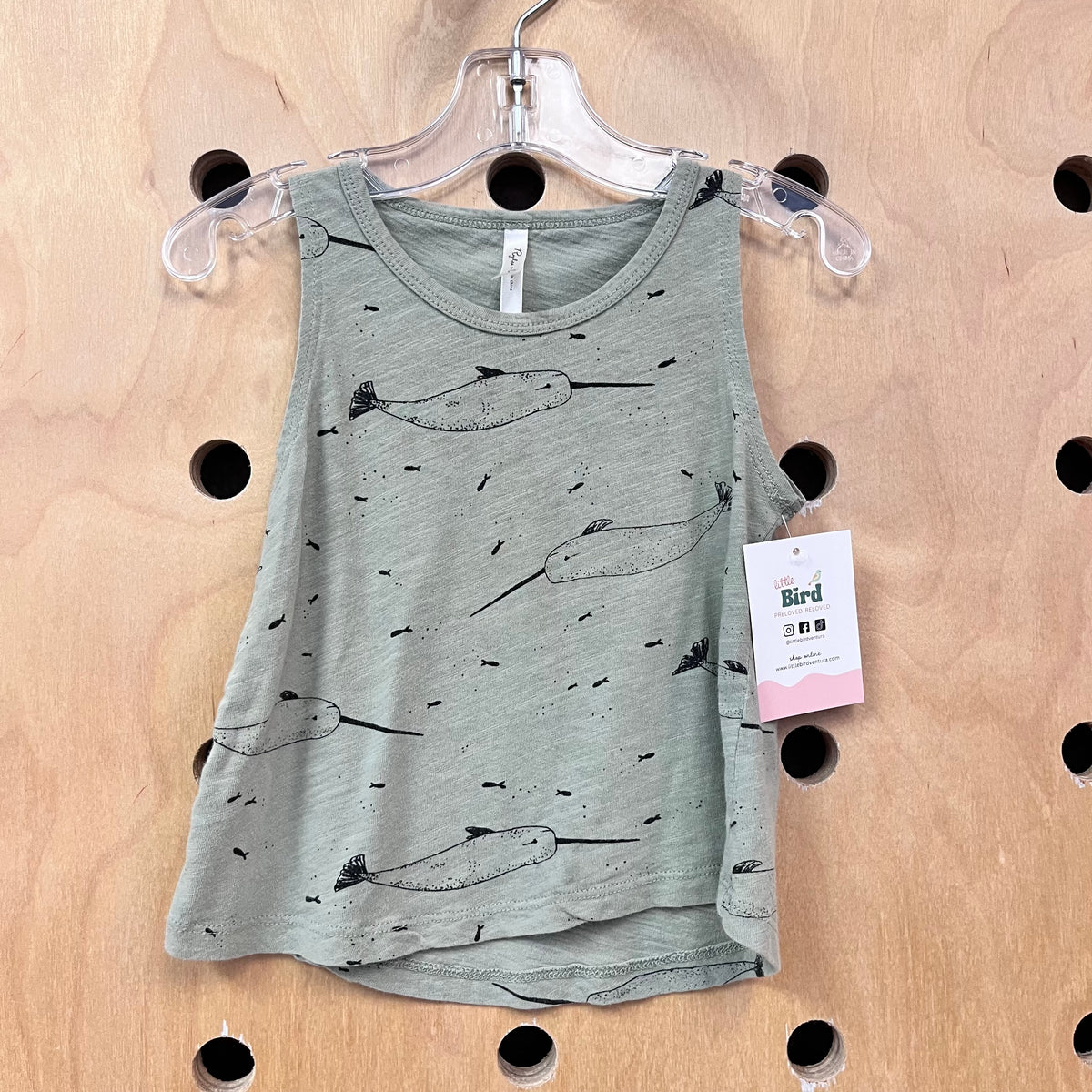 Green Narwhalsl Tank