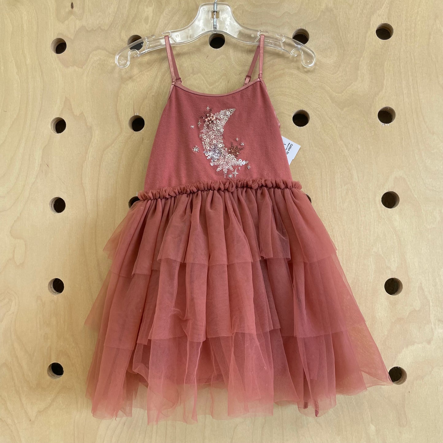 Mauve Tulle Moon Dress