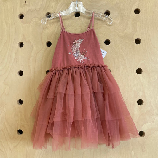 Mauve Tulle Moon Dress