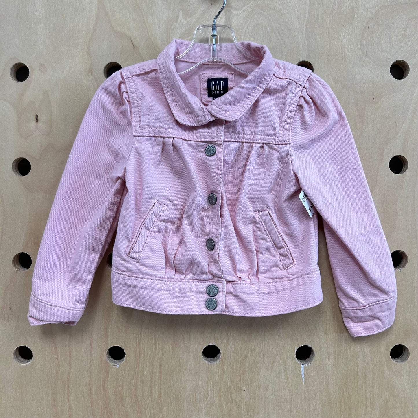 Pink Denim Jacket