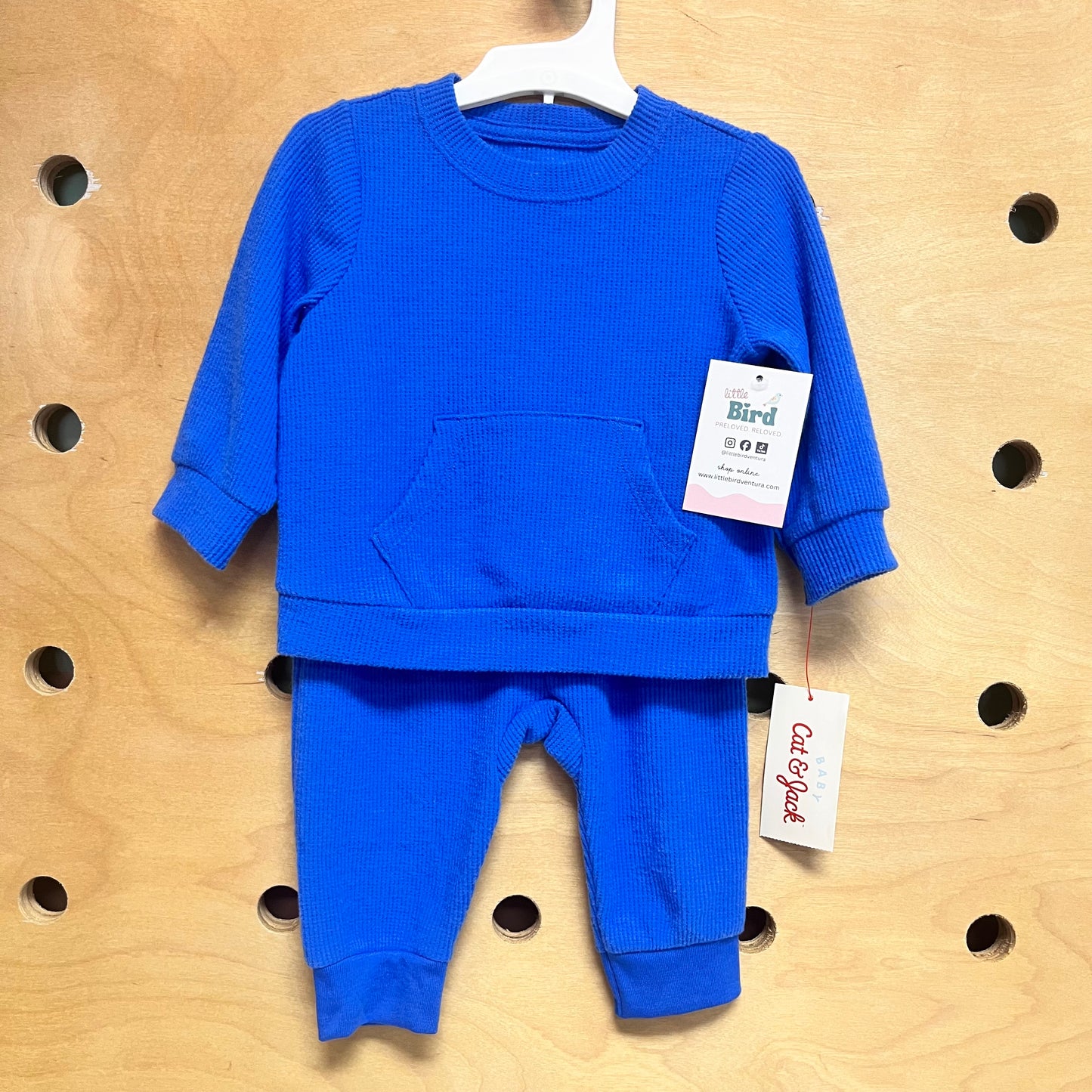 Blue Ribbed Outfit NEW!