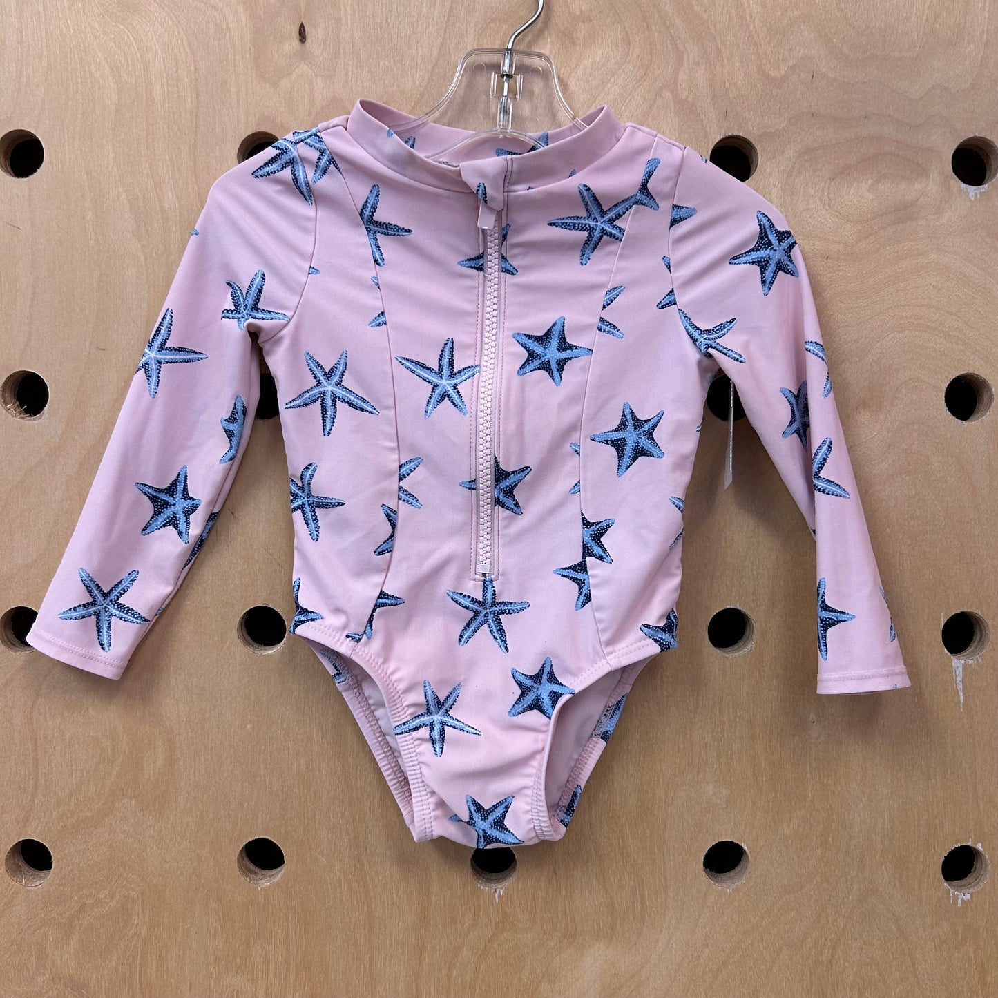 Pink & Blue Starfish Swimsuit