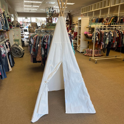 Canvas+Wood Teepee