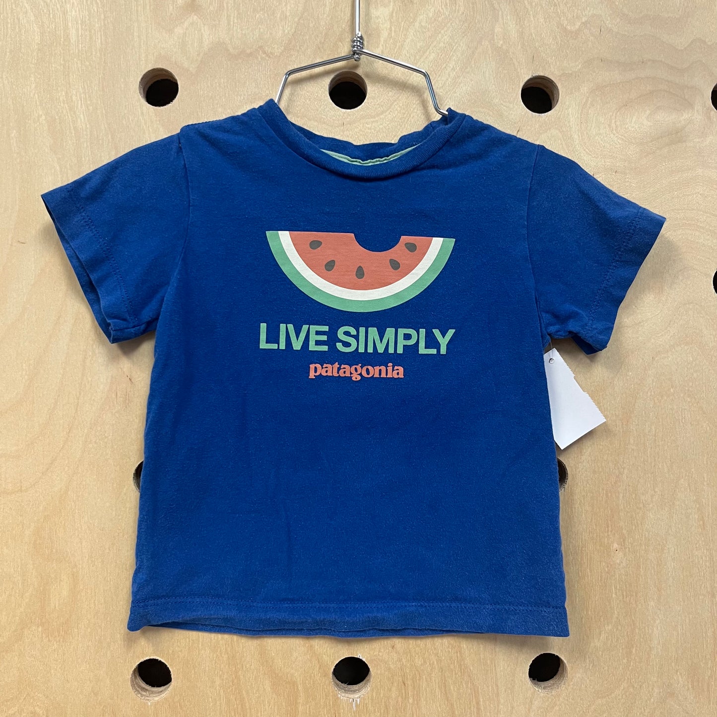 Blue Watermelon Live Simply Tee