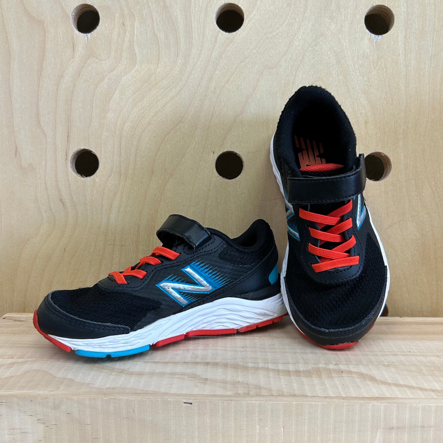 Black Red & Blue Abzorb Sneakers