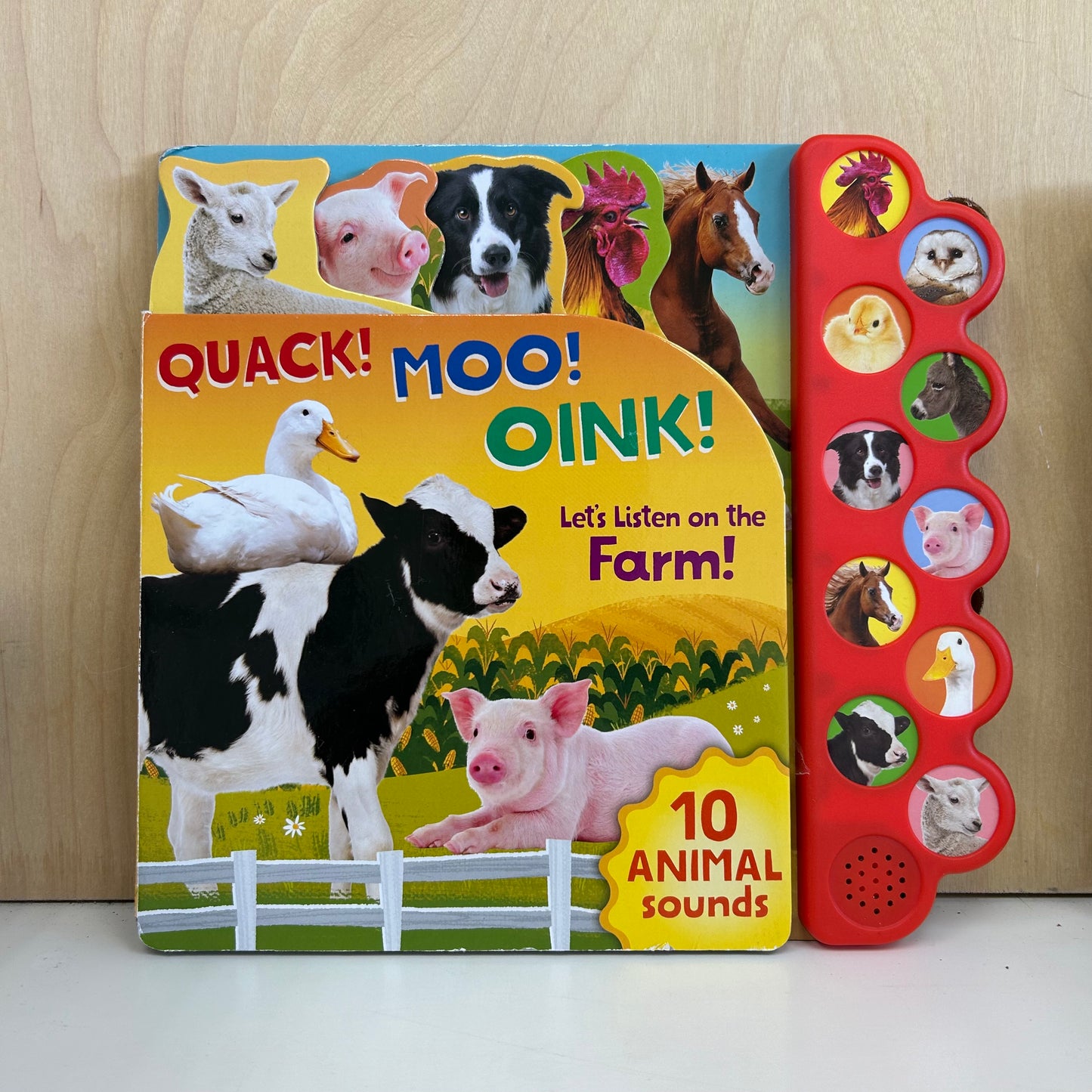 Quack! Moo! Oink! Let's Listen