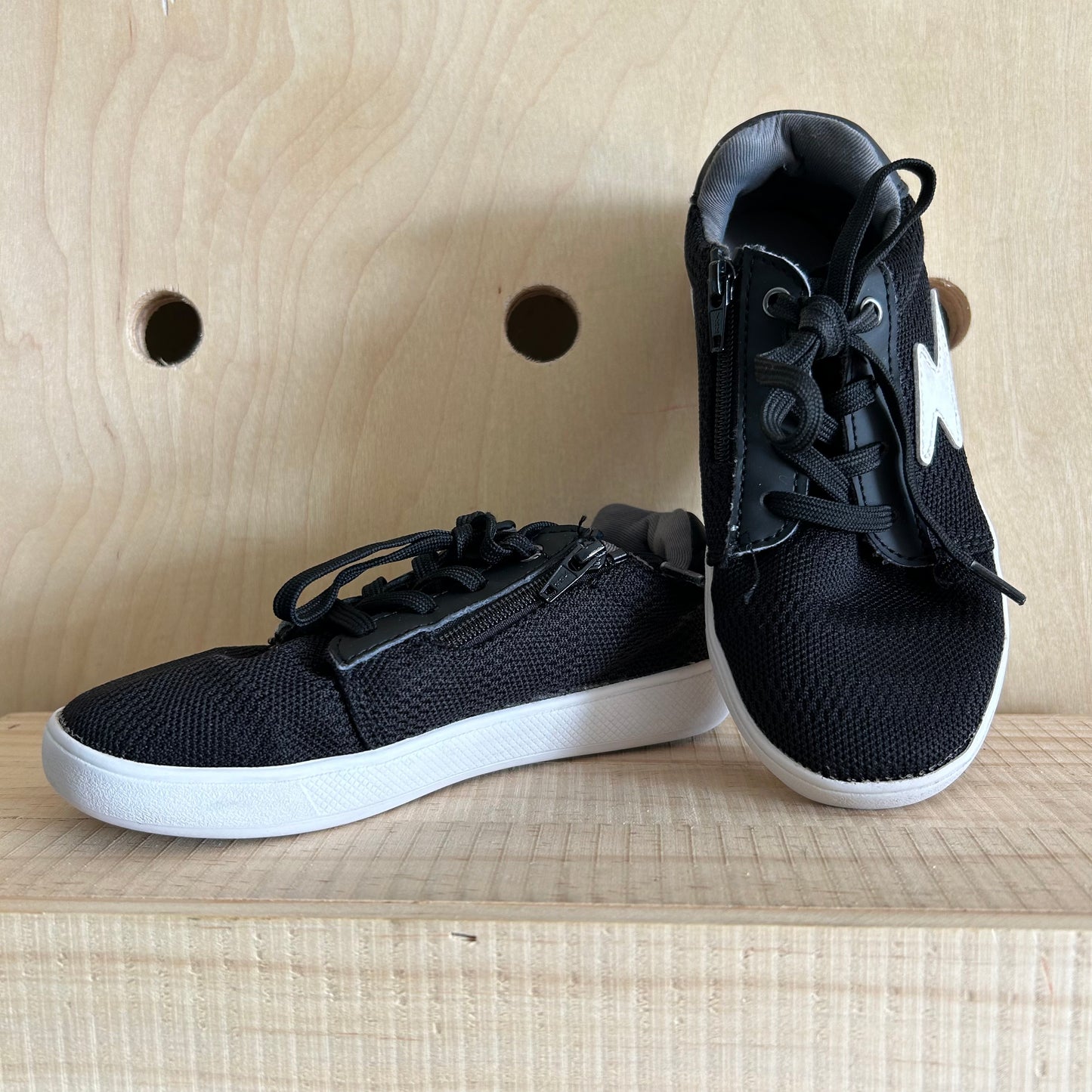 Black Mesh Sneakers