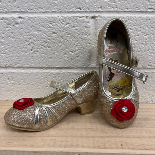 Belle Gold Glitter Dress Up Heels