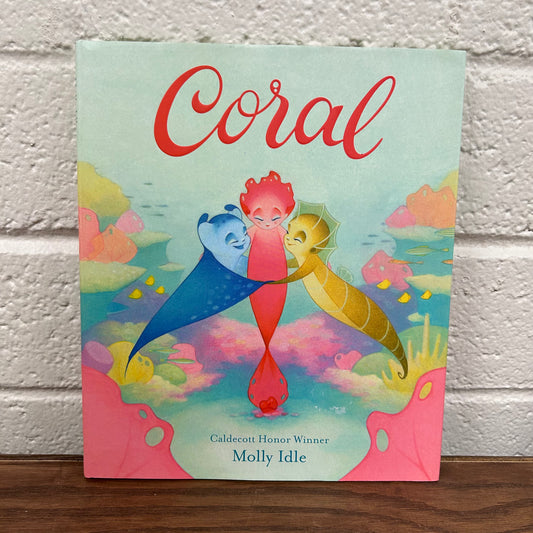 Coral 'Focus' Tee