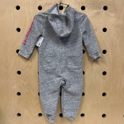 Grey Heathered Carhart Logo Bodysuit
