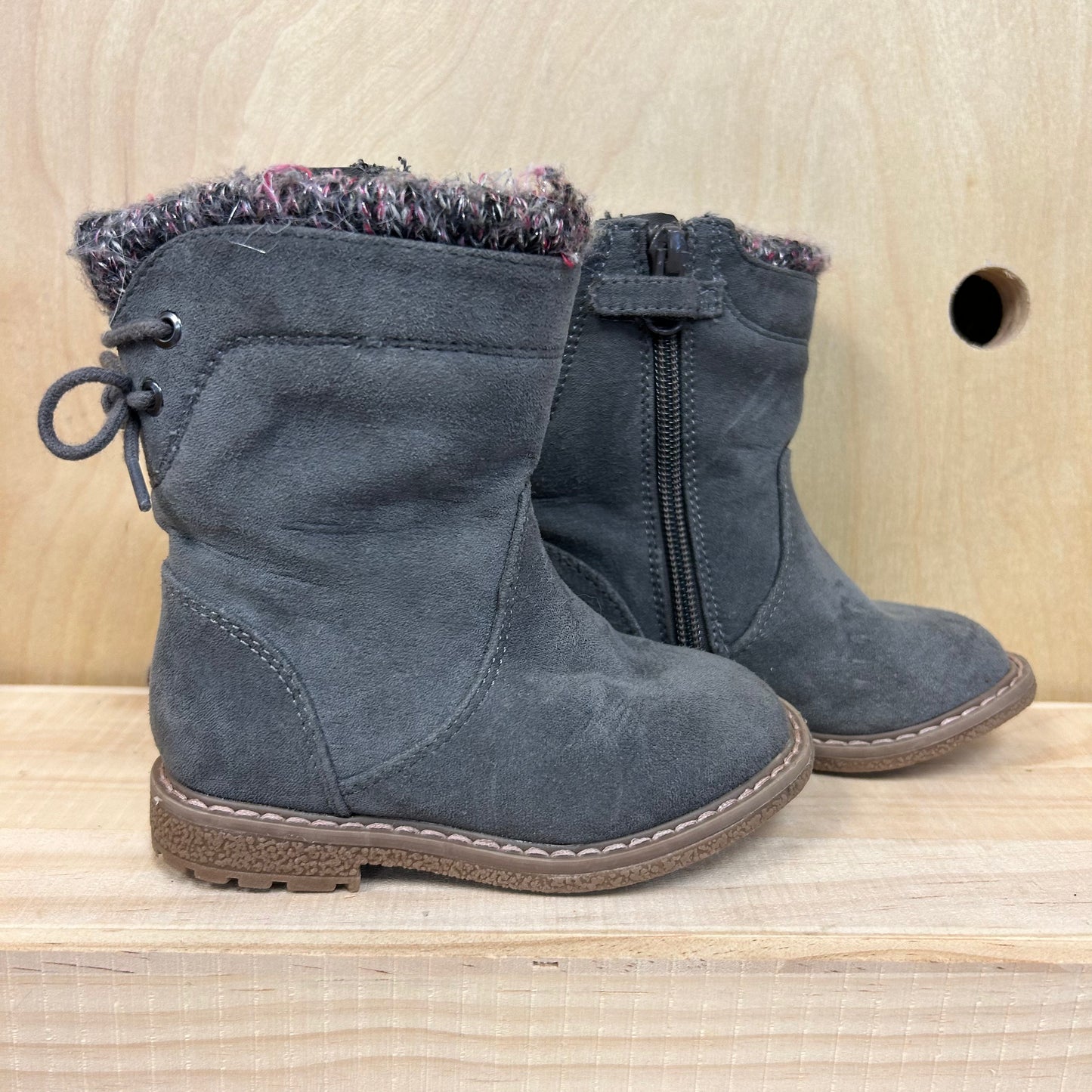 Grey Boots