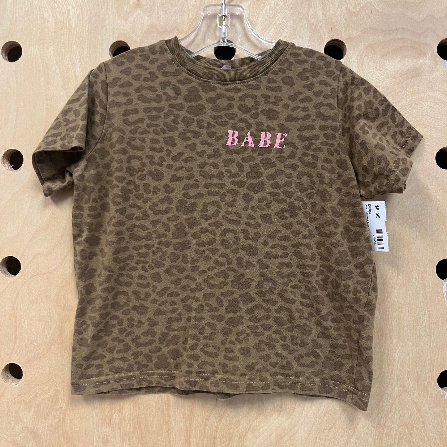 Green Leopard Babe Tee