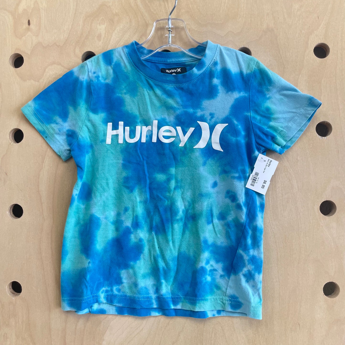 Blue Tie Dye Logo Tee