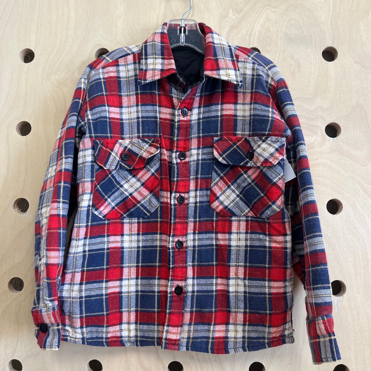 Red & Blue Plaid Shacket