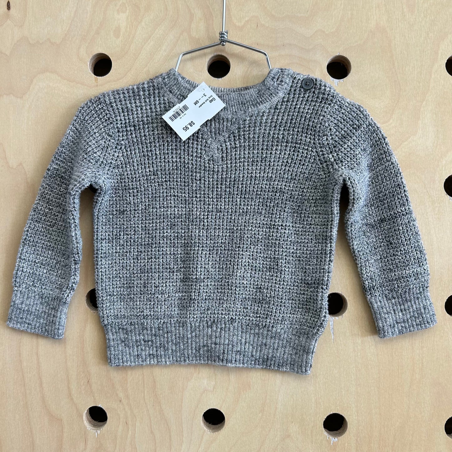 Grey Knit Sweater