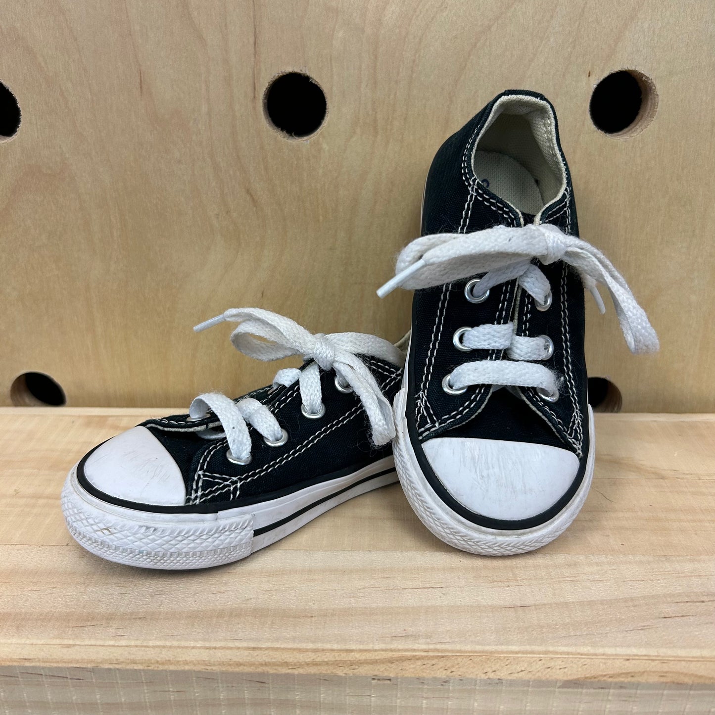 Black Low Top Chucks