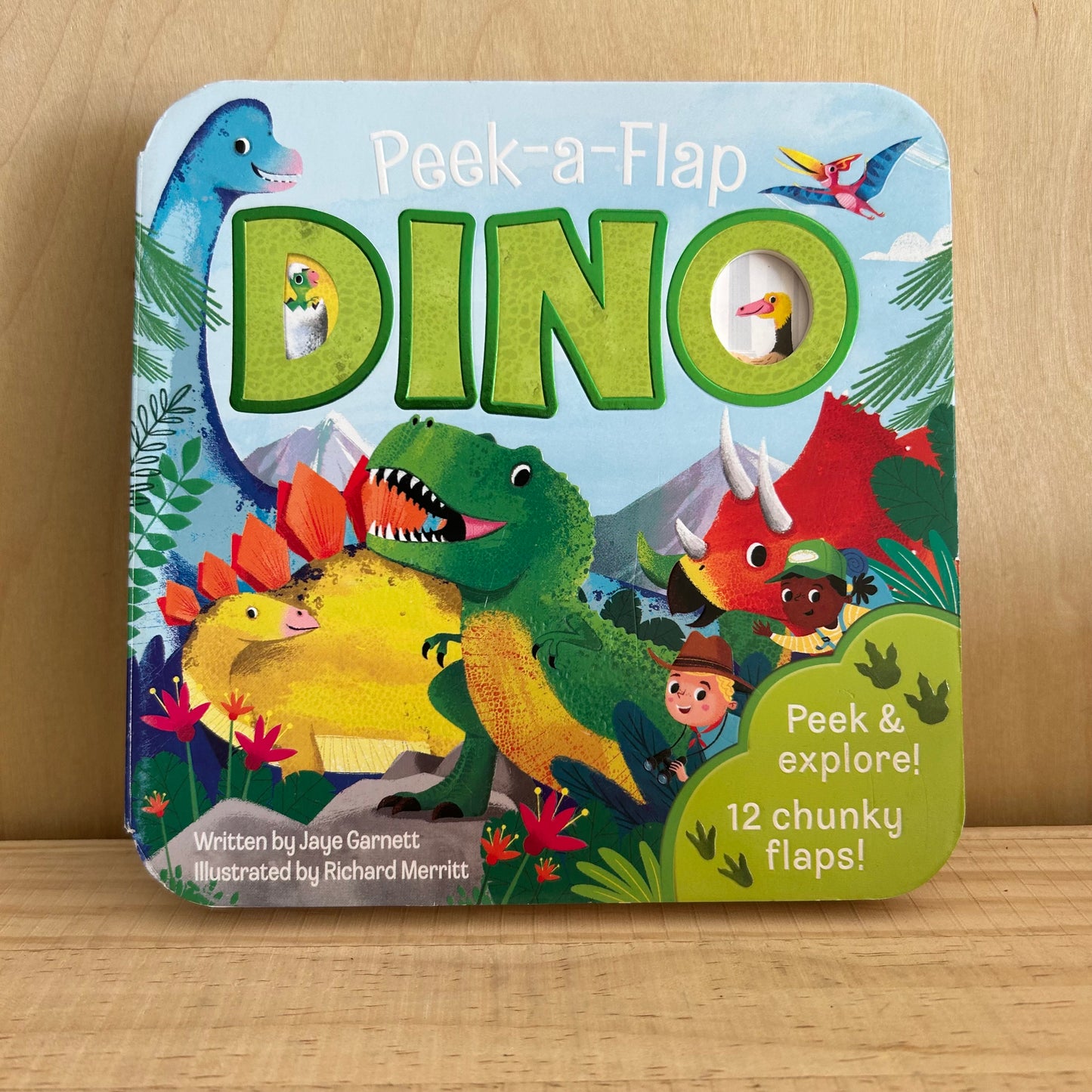 Peek-a-Flap Dino
