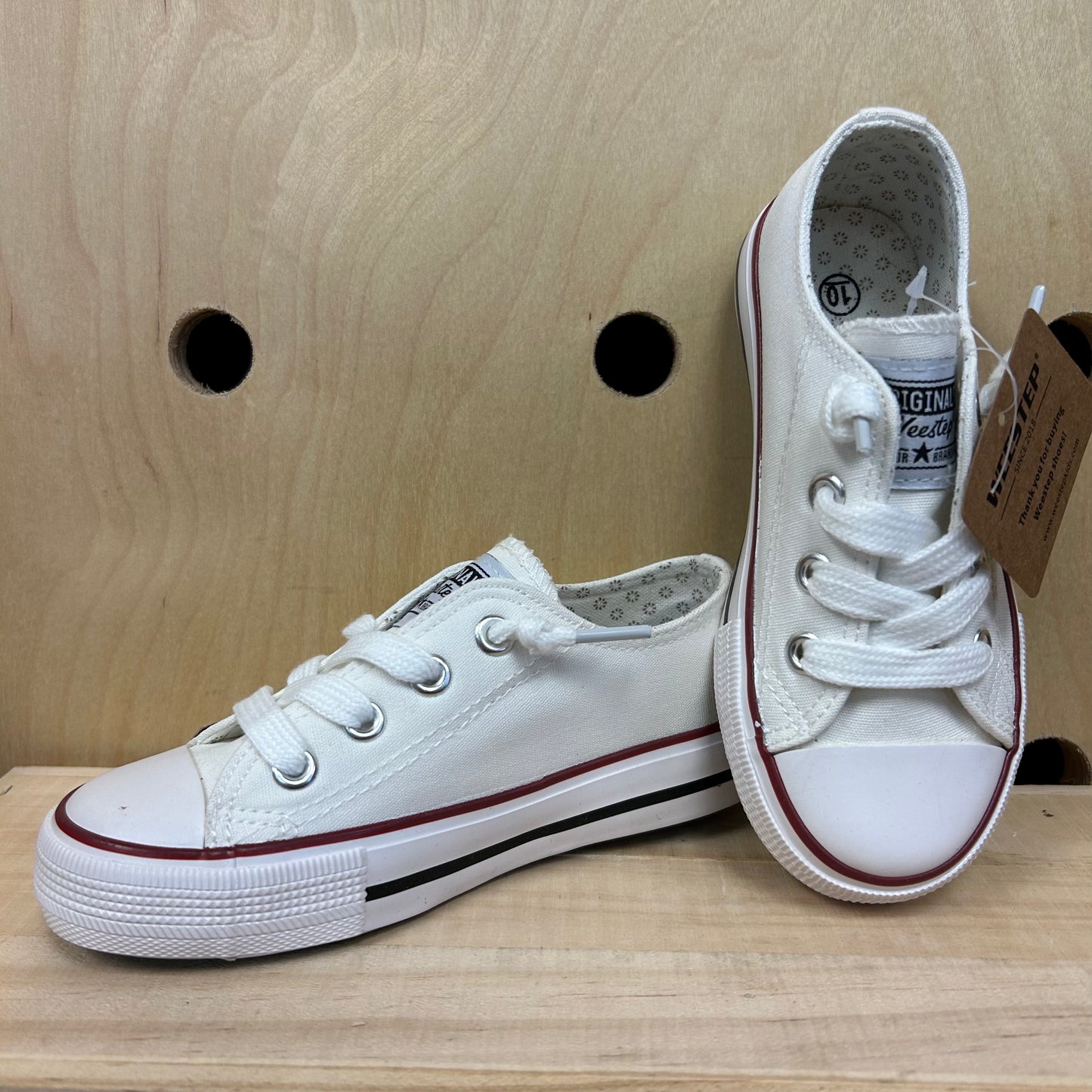 White Low Tops NEW!