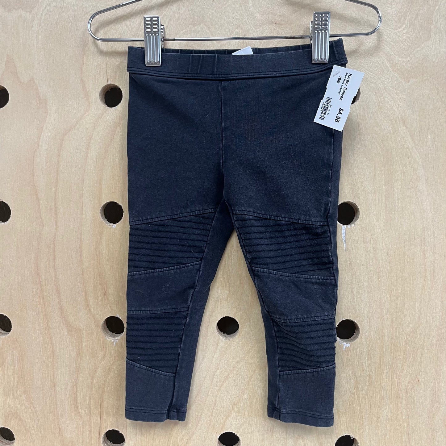 Black Moto Leggings