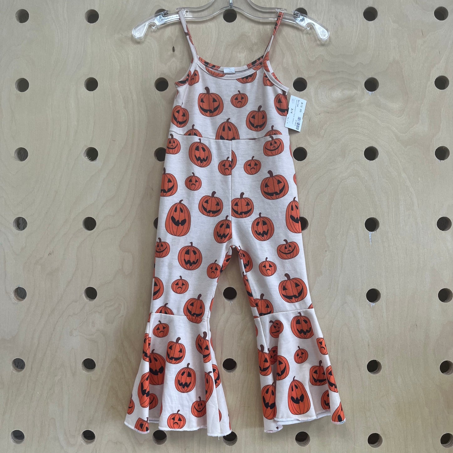 Jack-O-Lantern Flare Jumpsuit