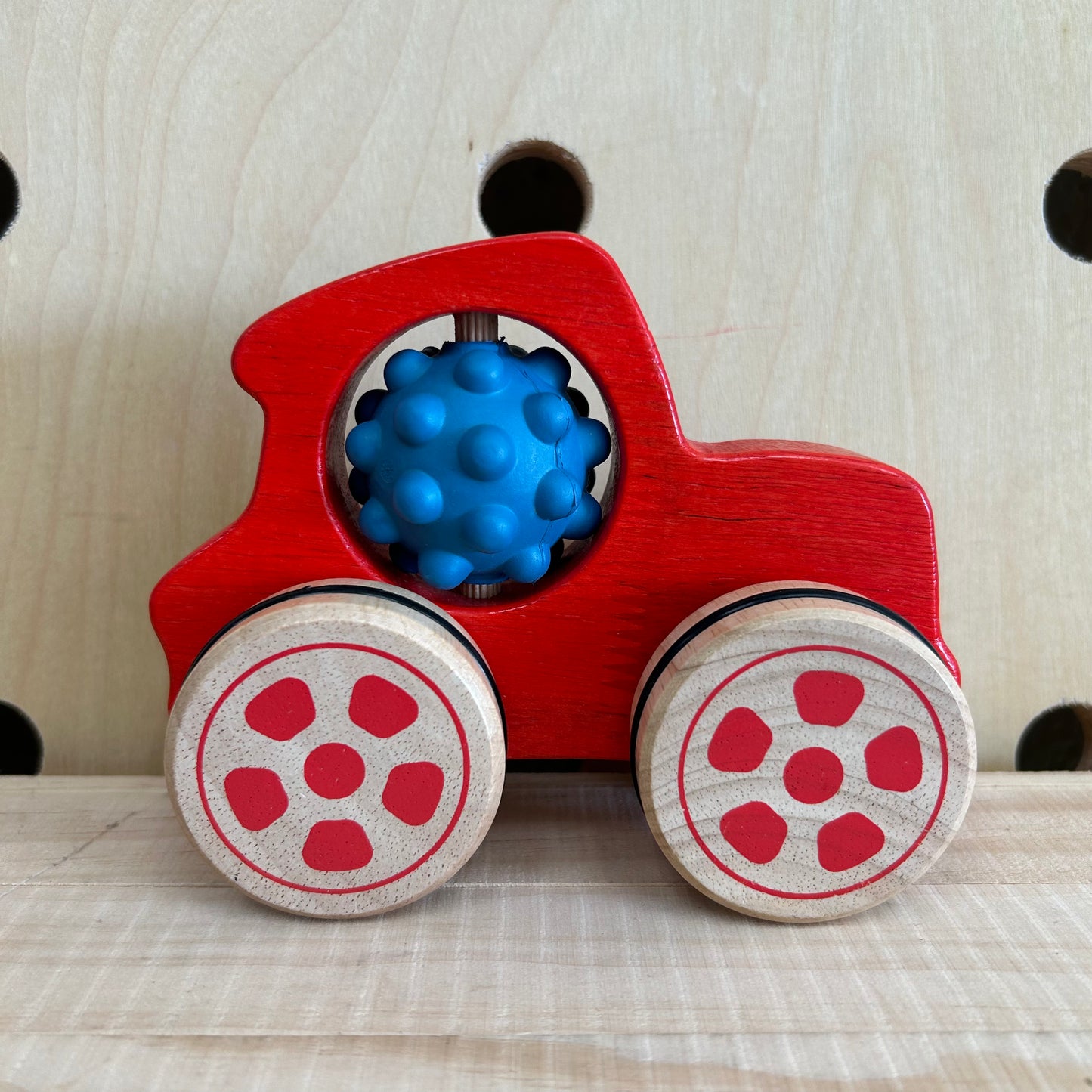 Red Push Car
