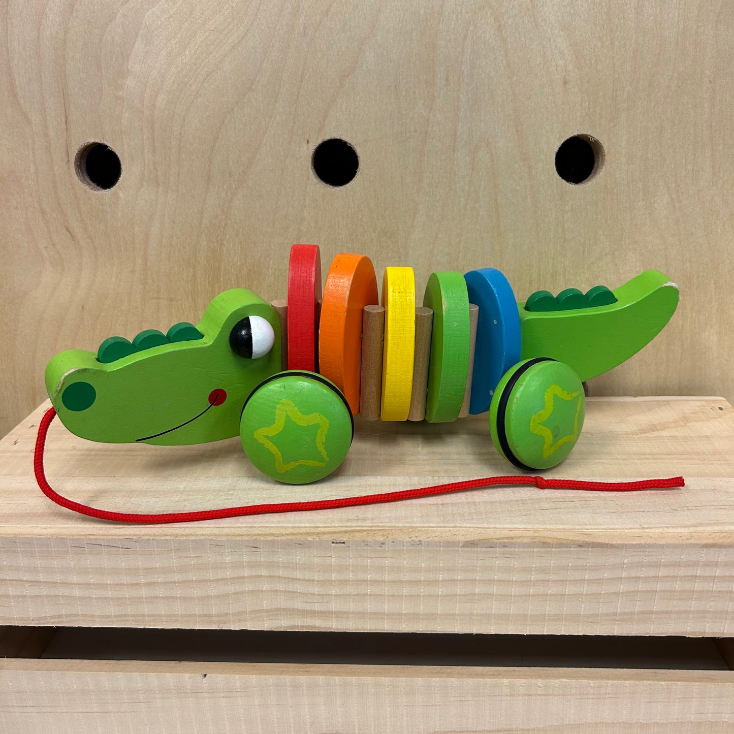 Pull Along Alligator