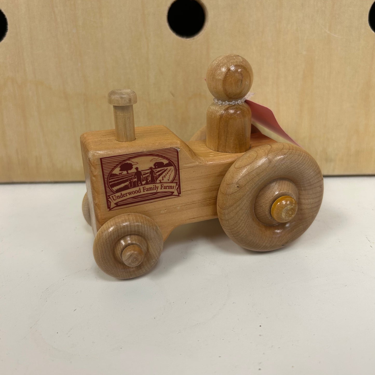 Wooden Toy Tractor