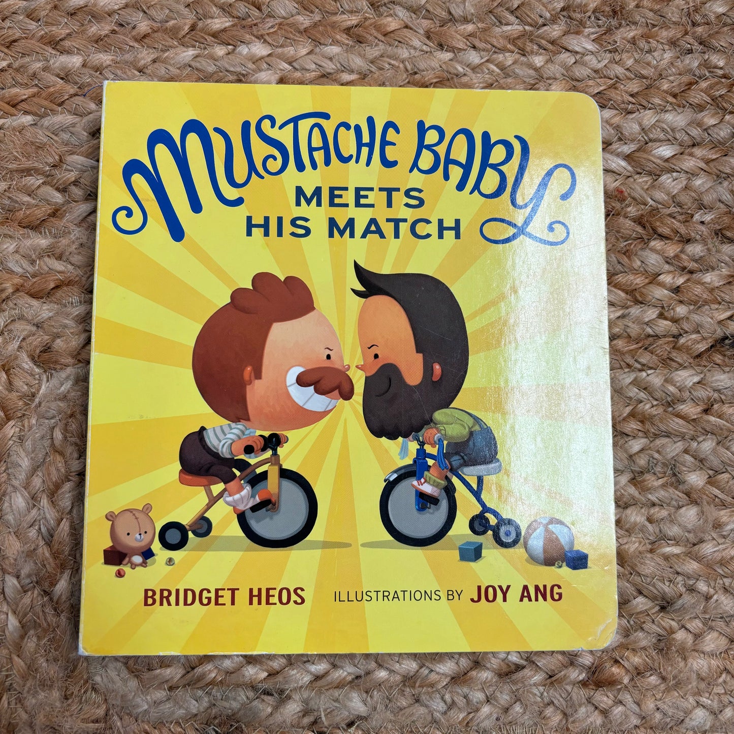 Mustache Baby Meets His Match