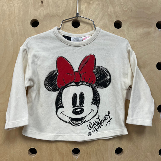 Cream Minnie Top