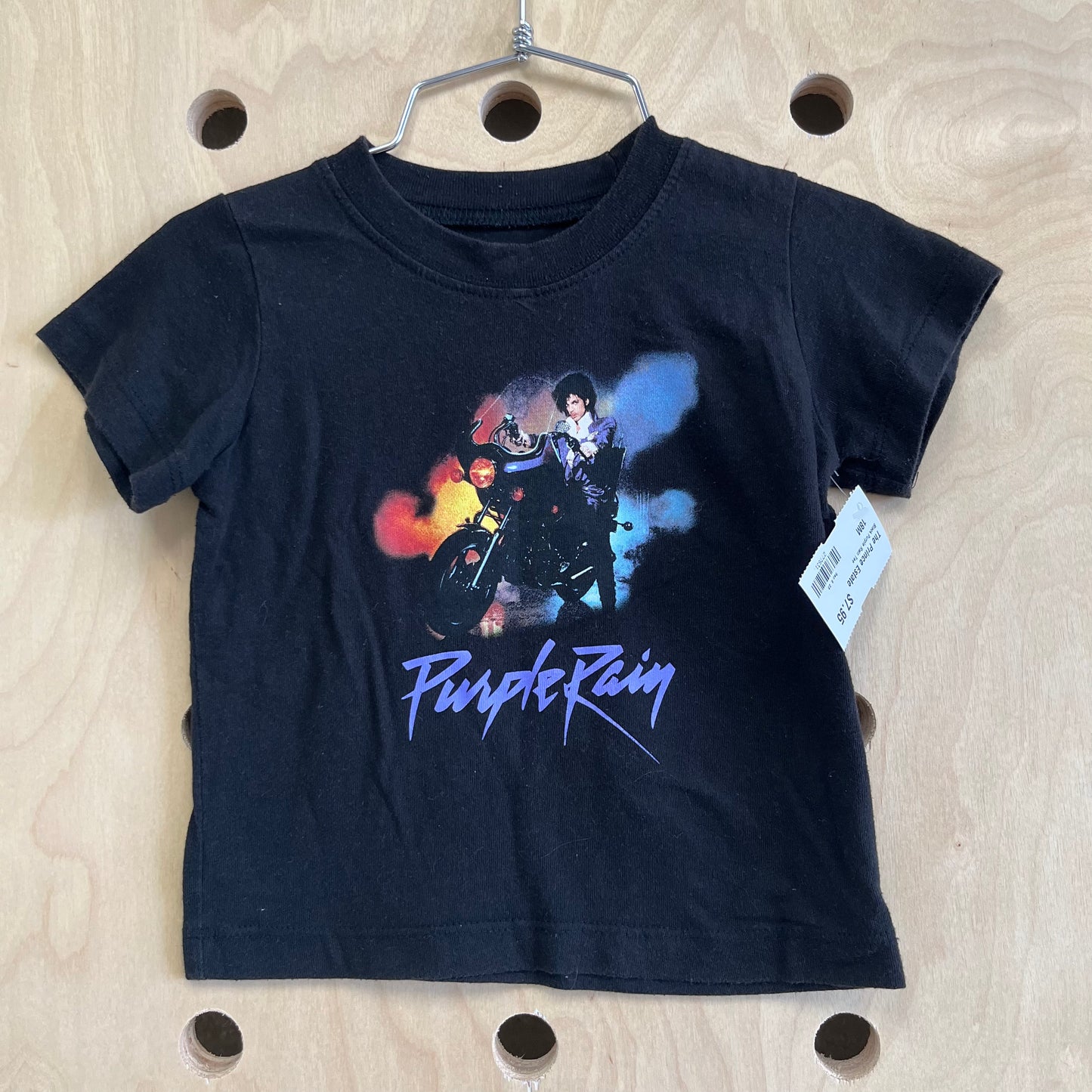Black Purple Rain Tee