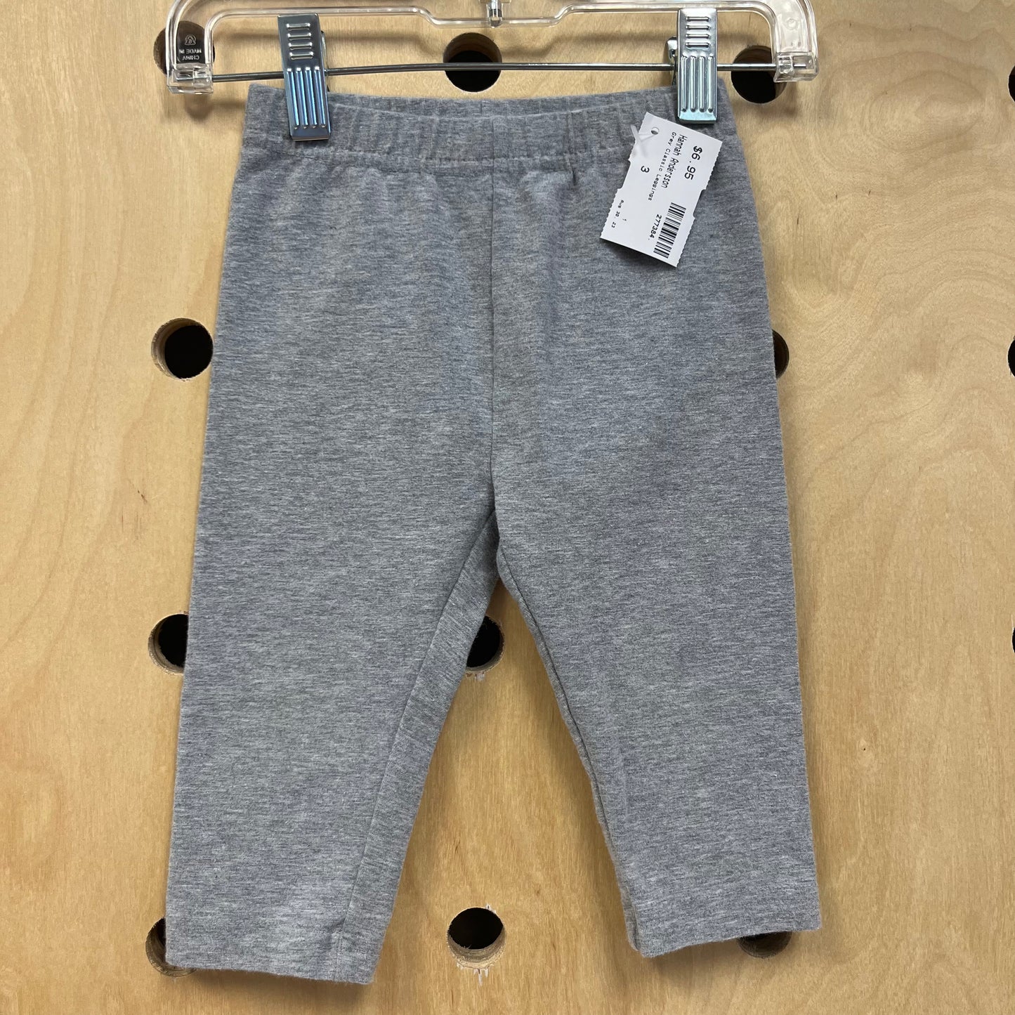 Grey Classic Leggings