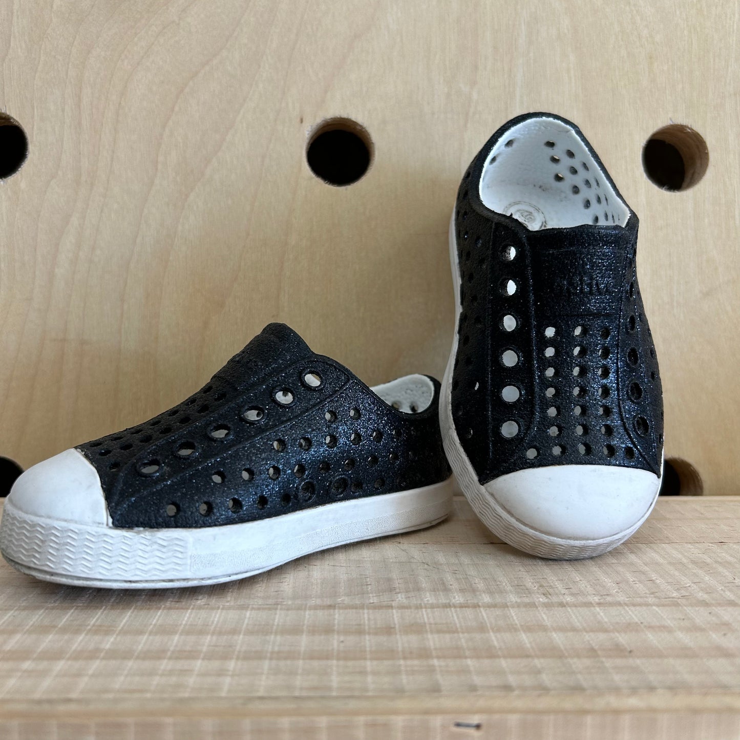 Black Glitter Jeffersons