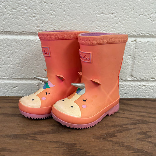 Coral Unicron Rain Boots