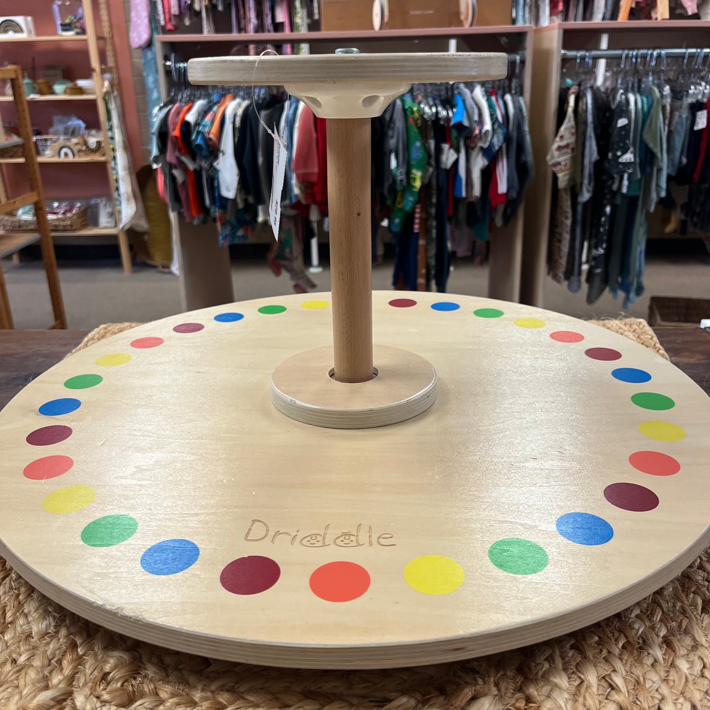 Wooden Sit & Spin