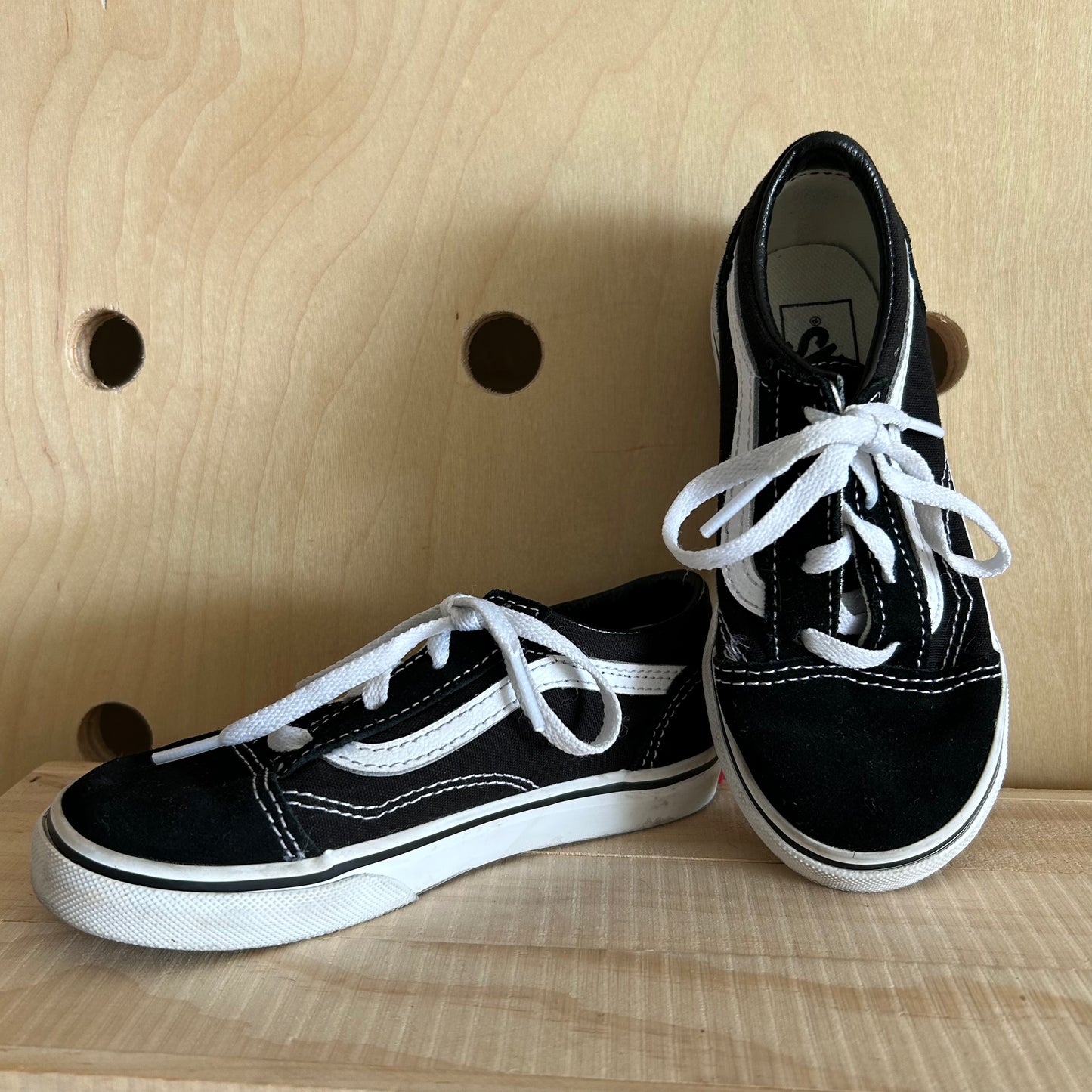 Black & White Low Tops