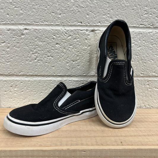 Black & White Slip Ons